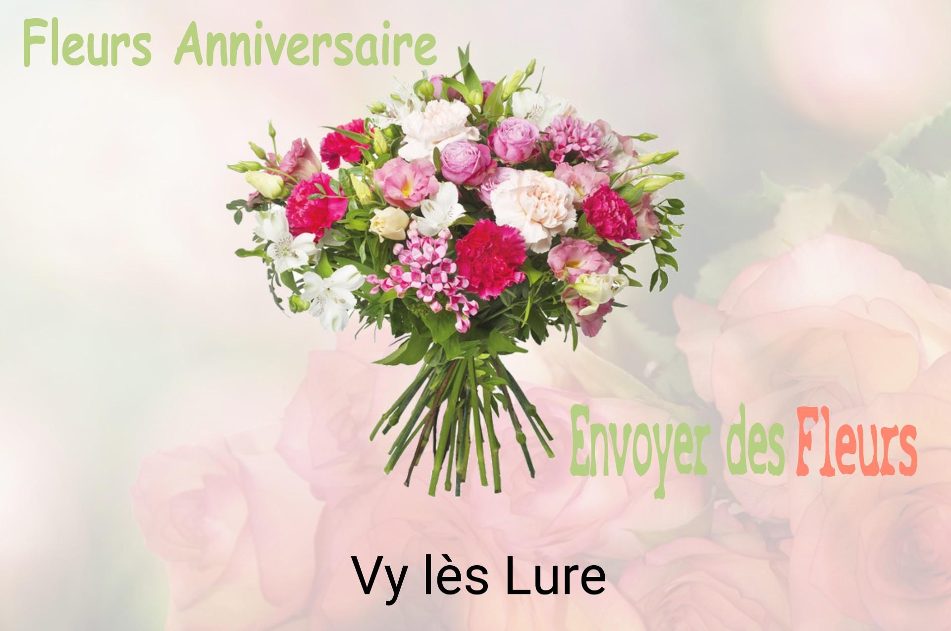 Bouquet de fleurs d’anniversaire livré à Vy-lès-Lure